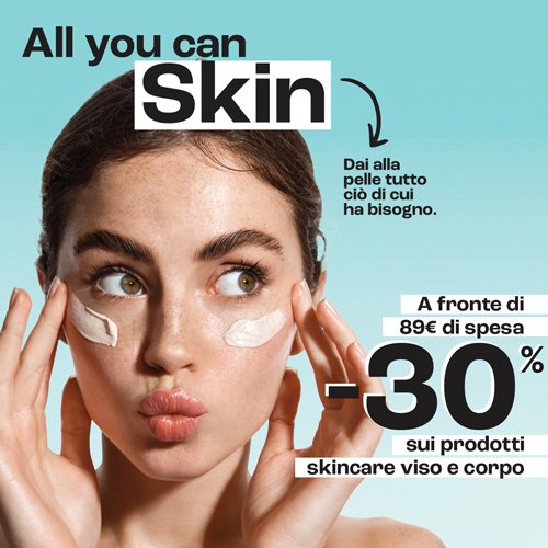 Centro Commerciale Euro Torri | Promozione All you can skin