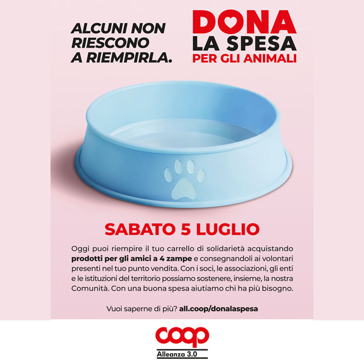 Centro Commerciale Euro Torri | Promozione: Dona la spesa per gli animali