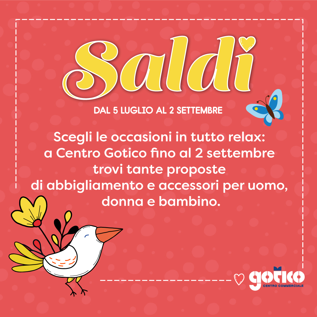 Centro Commerciale Euro Torri | SALDI ESTIVI dal 5 luglio al 30 settembre