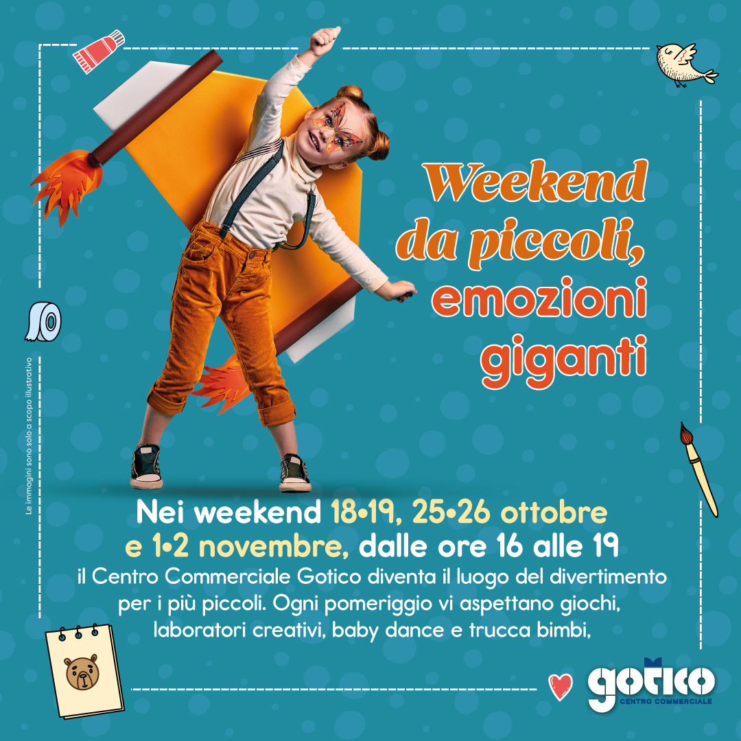 Centro Commerciale Euro Torri | WEEKEND DA PICCOLI, EMOZIONI GIGANTI