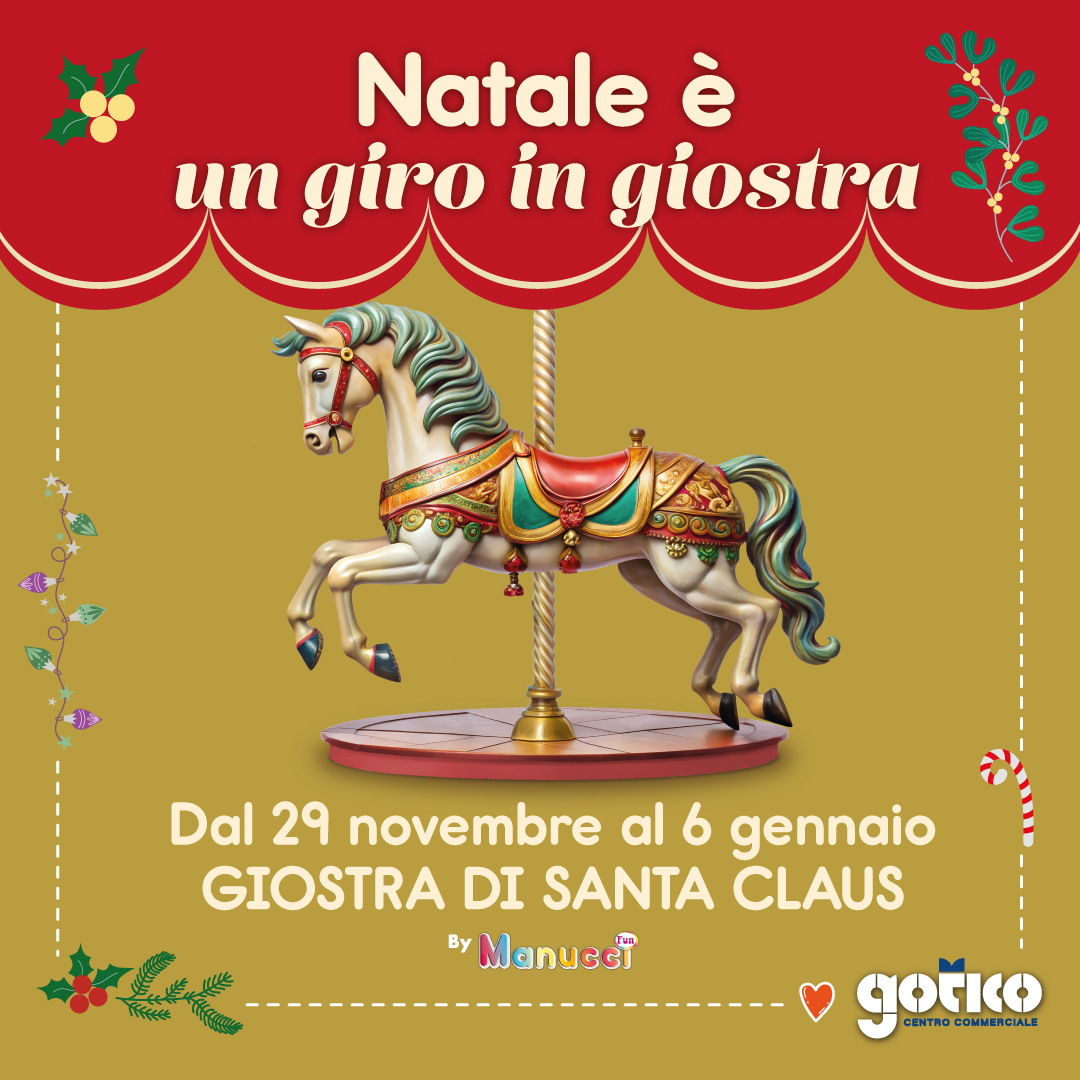 Centro Commerciale Euro Torri | Natale è un giro in giostra
