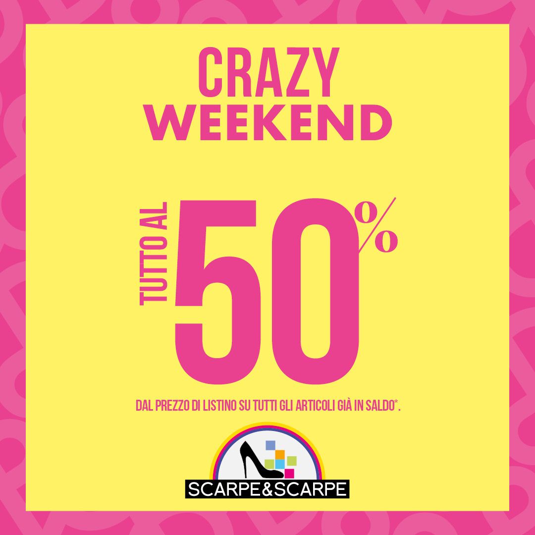 Centro Commerciale Euro Torri | Promozione CRAZY WEEKEND SALDI! 