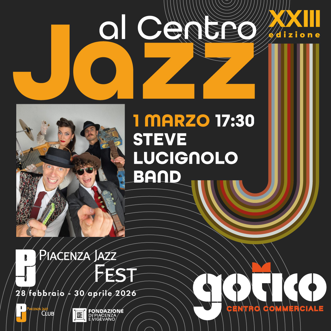 Centro Commerciale Euro Torri | 1 marzo -Steve Lucignolo Band