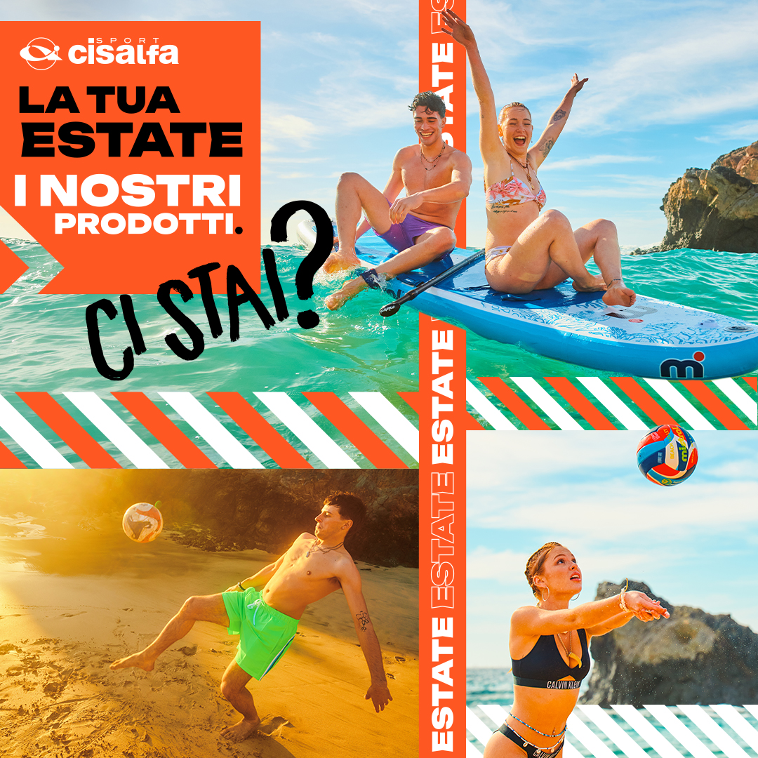 Centro Commerciale Euro Torri | Promozione Ascolta solo la tua voglia di sport, anche in estate... ci stai? 