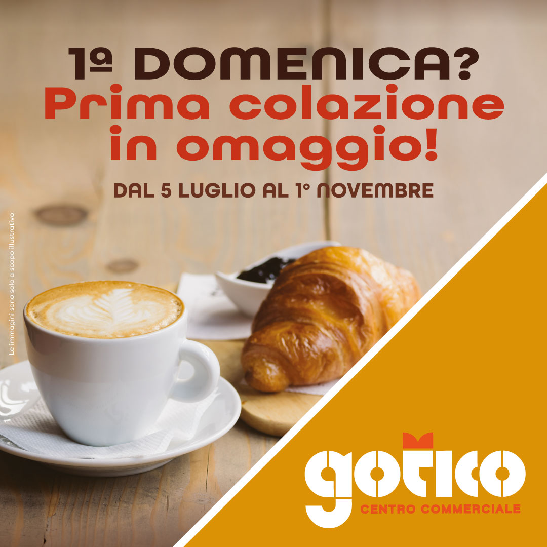 Centro Commerciale Euro Torri | 1ª DOMENICA? Prima colazione in omaggio!