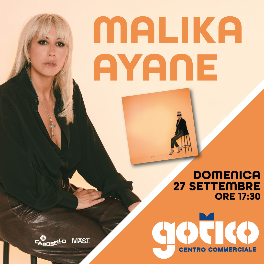 Centro Commerciale Euro Torri | Malika Ayane arriva al Centro Commerciale Gotico!