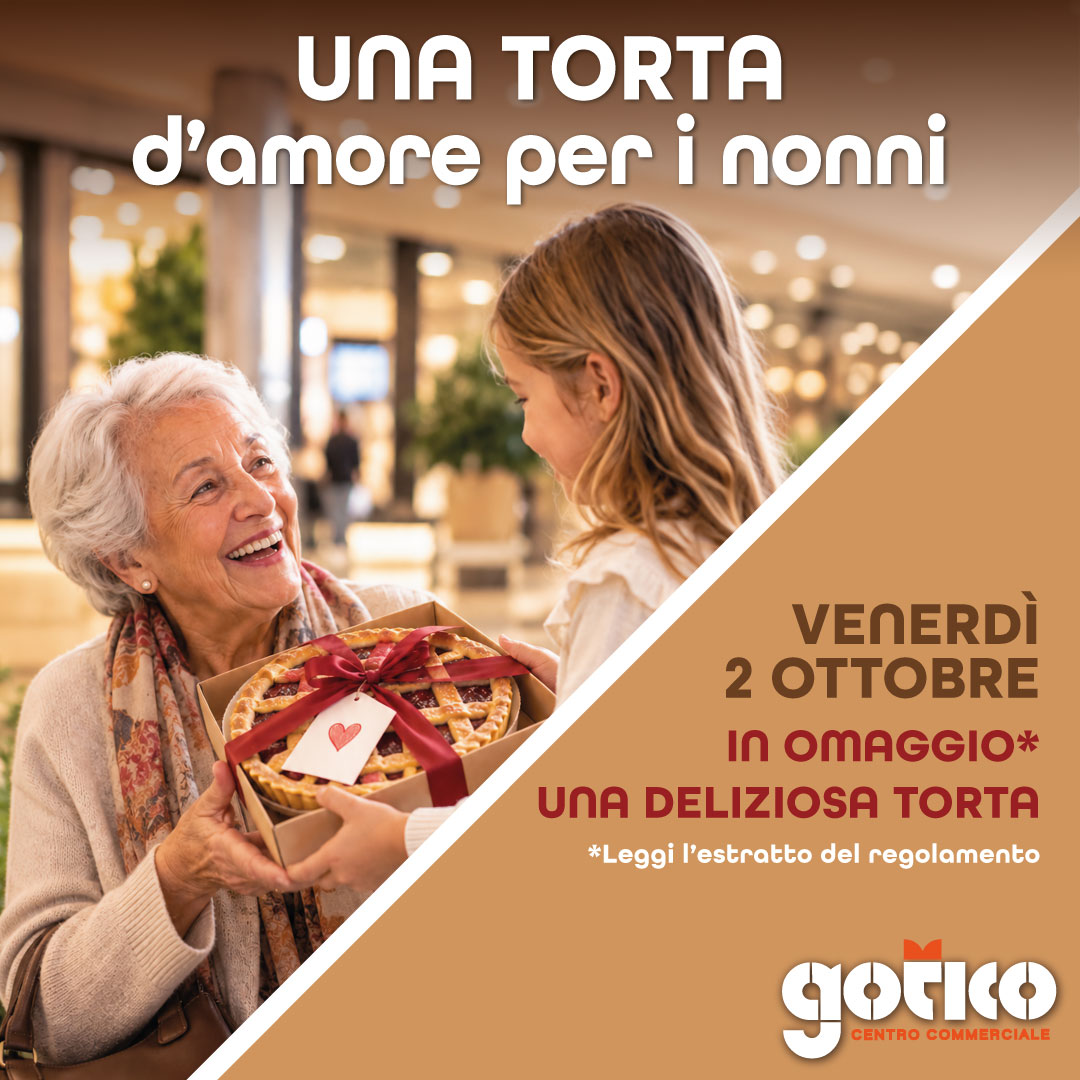 Centro Commerciale Euro Torri | Una torta d'amore per i nonni.
