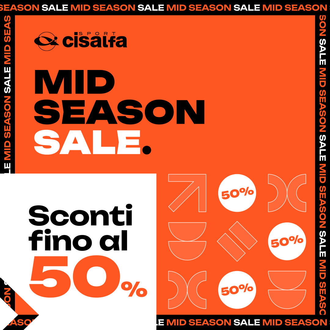 Centro Commerciale Euro Torri | Promozione Sconti fino al 50% | Cisalfa Mid Season Sale